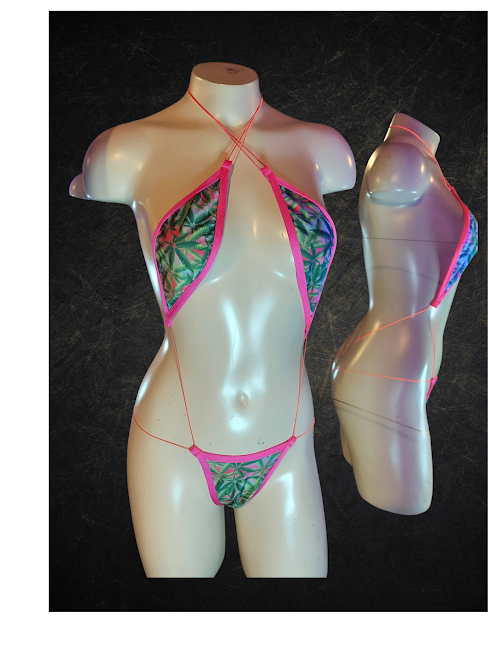 🔥🌿 Herb Vibes 1PC Rave Dancewear 🌿🔥